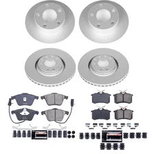 Front and Rear Z23 COATED BRAKE KIT for Audi A6 image 1