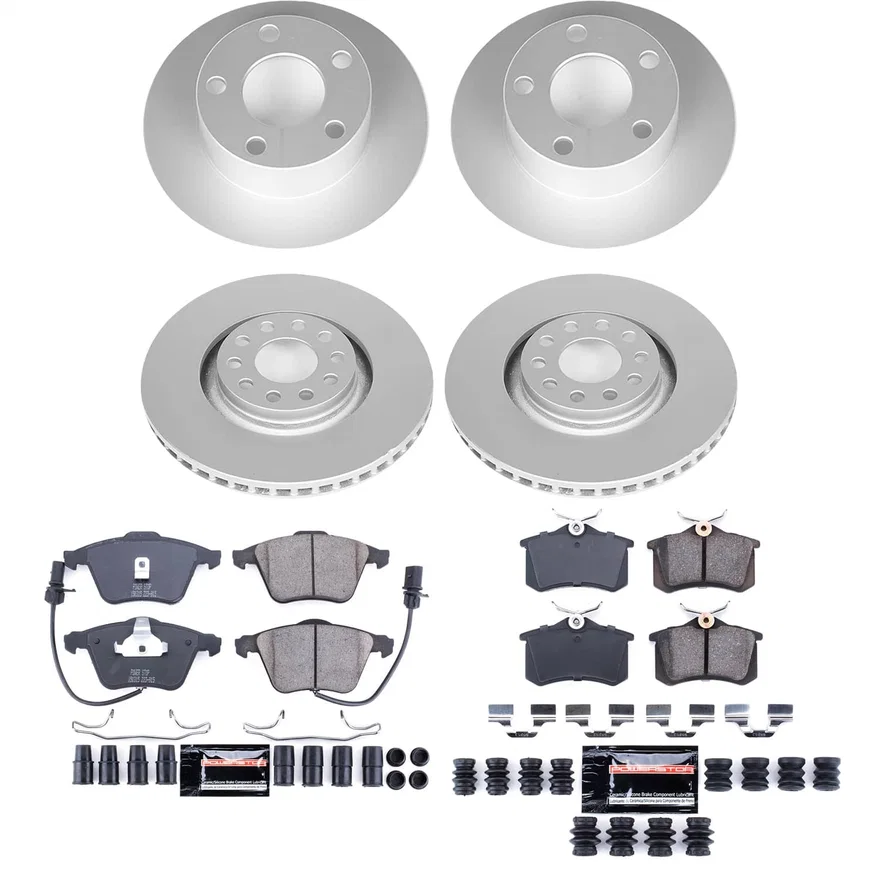 Front and Rear Z23 COATED BRAKE KIT for Audi A6
