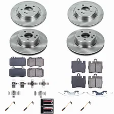 Front and Rear AUTOSPECIALTY BRAKE KIT for Mercedes-Benz S500 image 2
