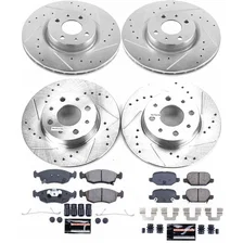Front and Rear Z23 EVOLUTION BRAKE KIT for Fiat 500 image 2