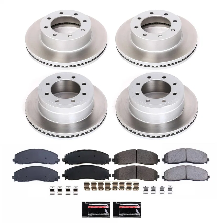 SEMI-COATED ROTOR KIT for Ford F-350 Super Duty