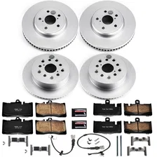 Front and Rear Z17 COATED BRAKE KIT for Lexus LS430 image 2