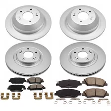 Front and Rear Z17 COATED BRAKE KIT for Hyundai Santa Fe image 2
