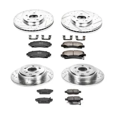 Front and Rear Z23 EVOLUTION BRAKE KIT for Honda Ridgeline image 2