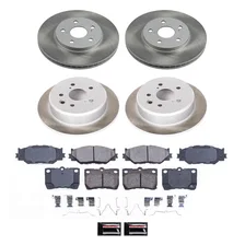 SEMI-COATED ROTOR KIT for Lexus IS250 image 1
