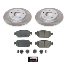 Rear SEMI-COATED ROTOR KIT for Mazda image 1