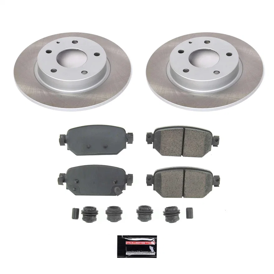 Rear SEMI-COATED ROTOR KIT for Mazda