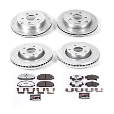 Front and Rear Z26 STREET BRAKE KIT for Pontiac G8 image 2