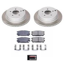 Rear SEMI-COATED ROTOR KIT image 1