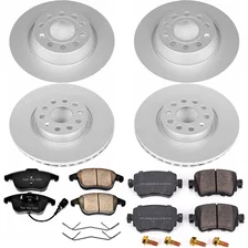 Front and Rear Z23 COATED BRAKE KIT for Audi image 2