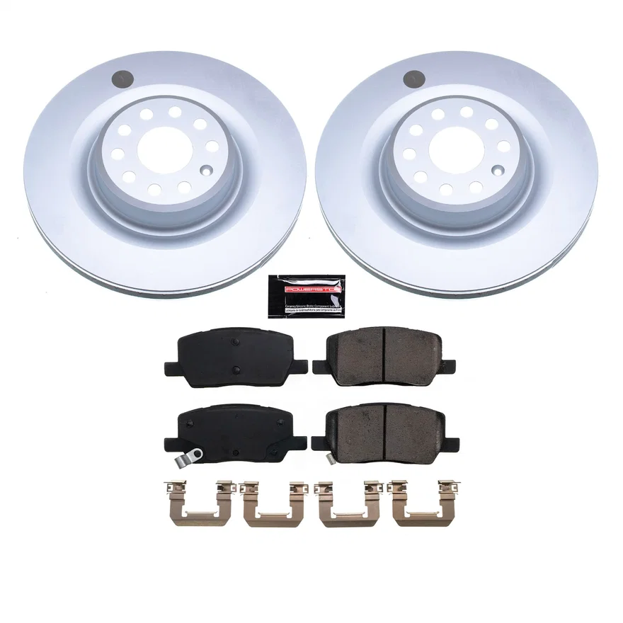 Rear Z17 COATED BRAKE KIT for Tesla