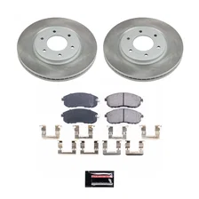 Front SEMI-COATED ROTOR KIT for Nissan Altima image 1