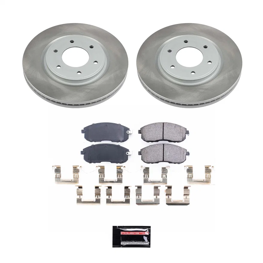 Front SEMI-COATED ROTOR KIT for Nissan Altima