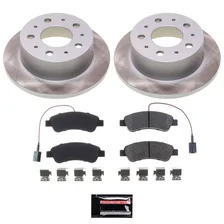 Rear SEMI-COATED ROTOR KIT for Ram image 1