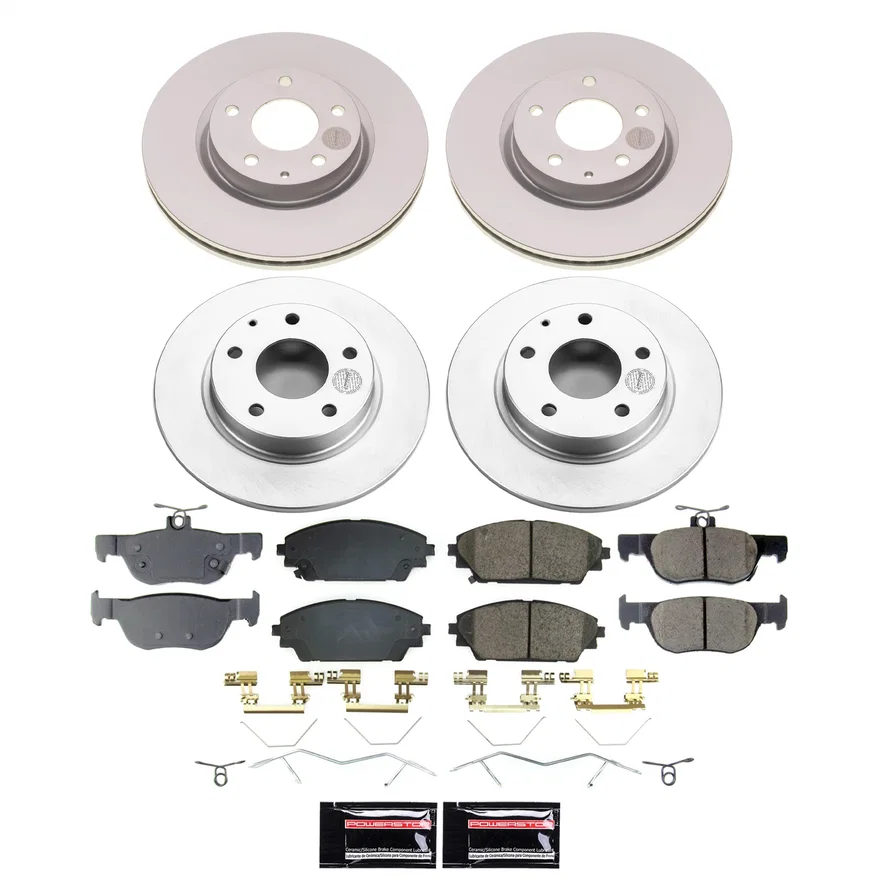 Front and Rear Z17 COATED BRAKE KIT for Mazda CX-30
