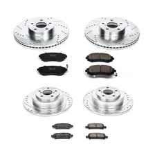 Front and Rear Z23 EVOLUTION BRAKE KIT for Subaru Baja image 2