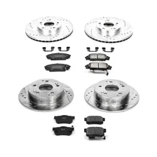 Front and Rear Z23 EVOLUTION BRAKE KIT for Acura RSX image 2
