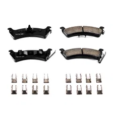 Rear Z17 EVO CERAMIC PAD W/HDW for Jeep Grand Cherokee image 2