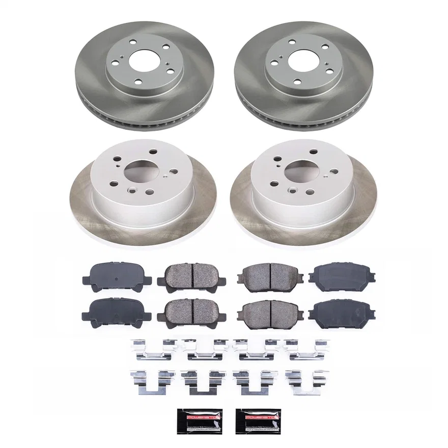 SEMI-COATED ROTOR KIT for Toyota Camry