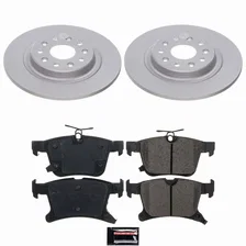 Rear Z17 COATED BRAKE KIT for Chrysler Pacifica image 1