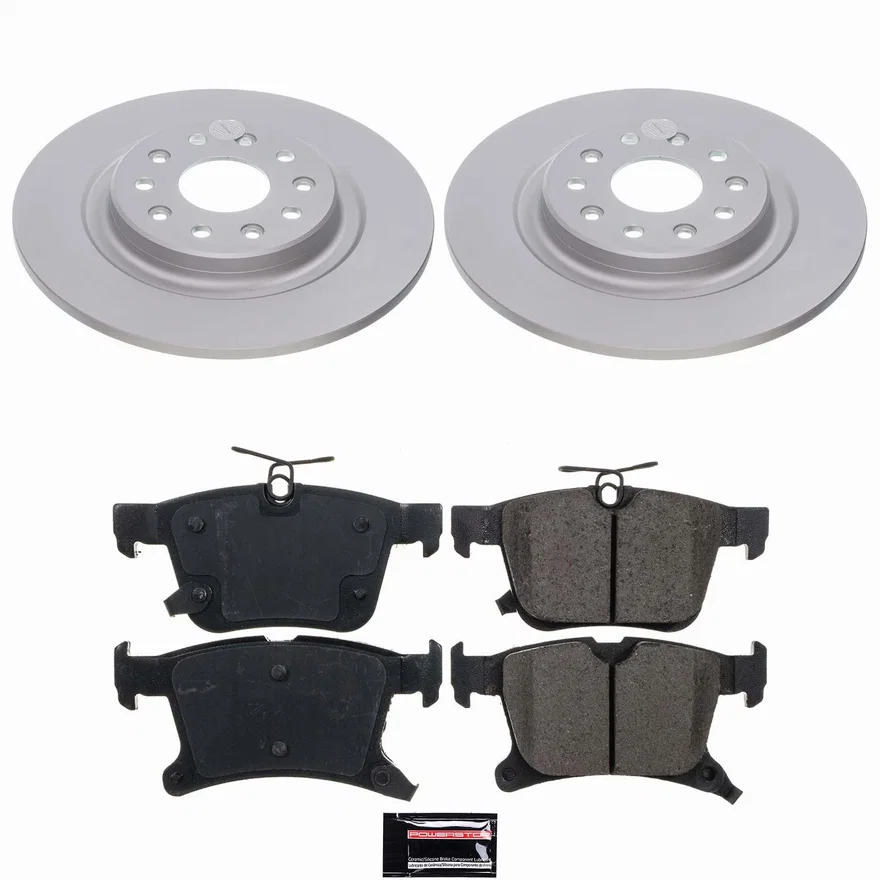 Rear Z17 COATED BRAKE KIT for Chrysler Pacifica