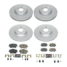 Front and Rear Z23 COATED BRAKE KIT for Volvo image 1