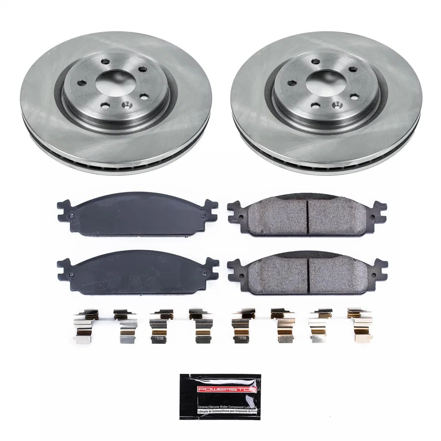 Front SEMI-COATED ROTOR KIT