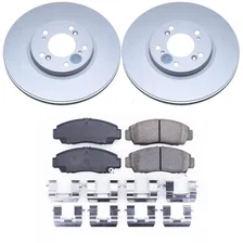 Front Z17 COATED BRAKE KIT for Acura RL image 2
