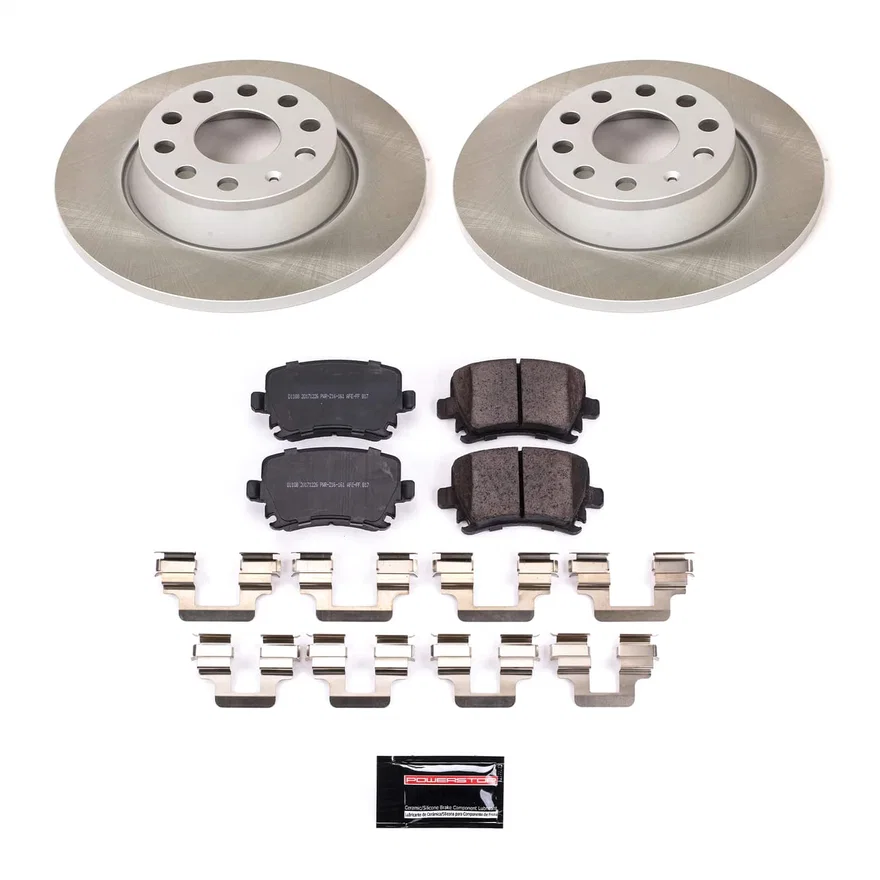 Rear SEMI-COATED ROTOR KIT