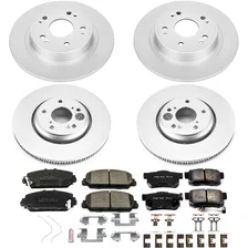 Front and Rear Z17 COATED BRAKE KIT for Acura ILX image 2