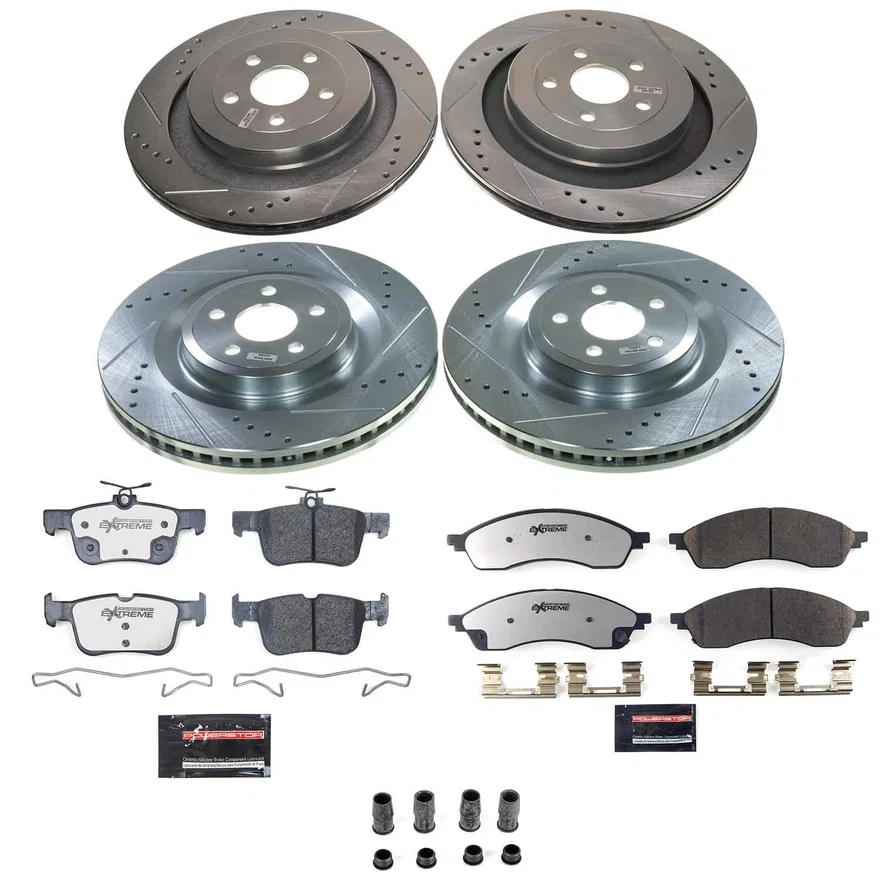 Front and Rear Z36 TRUCK/TOW BRAKE KIT for Ford Edge