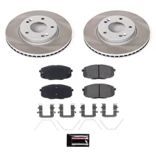 Front SEMI-COATED ROTOR KIT image 1