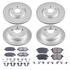 Front and Rear Z17 COATED BRAKE KIT for Nissan Murano image 2