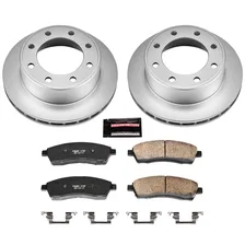 Rear Z17 COATED BRAKE KIT for Ford image 2