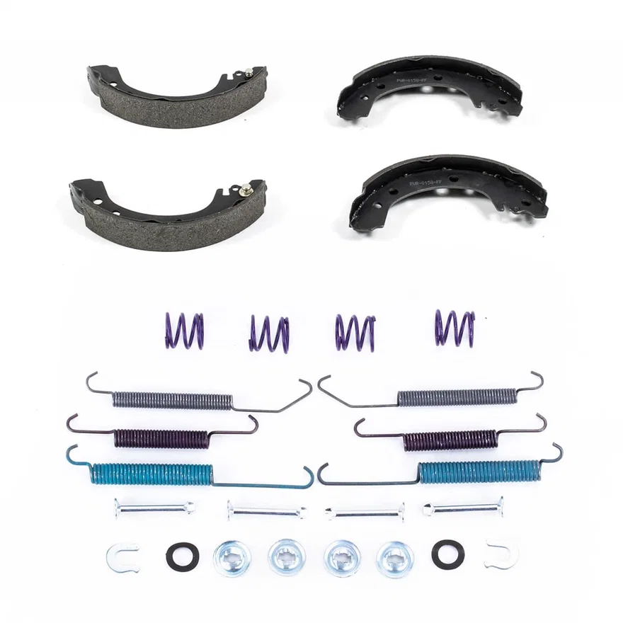 Rear BRAKE SHOES WITH HARDWARE for Saturn