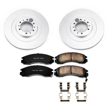 Front Z17 COATED BRAKE KIT for Mitsubishi Montero Sport image 2