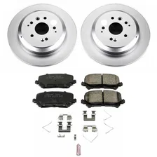 Rear Z17 COATED BRAKE KIT for Acura MDX image 2