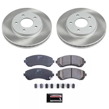 Front SEMI-COATED ROTOR KIT image 1