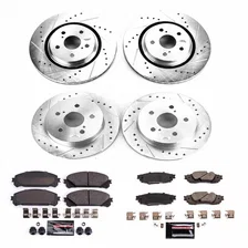 Front and Rear Z23 EVOLUTION BRAKE KIT for Toyota image 2