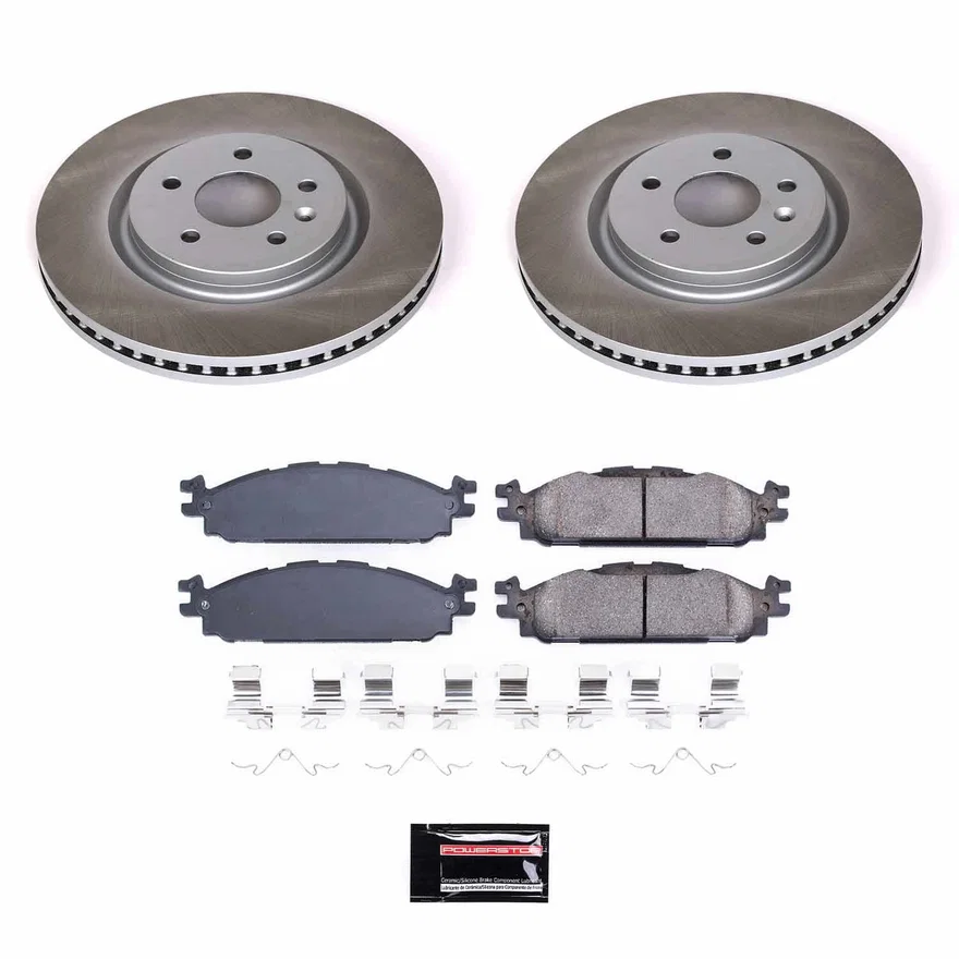 Front SEMI-COATED ROTOR KIT