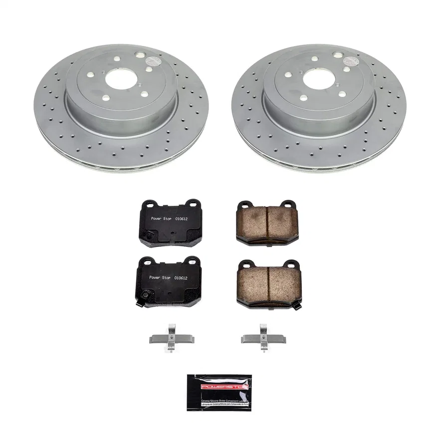 Rear Z17 COATED BRAKE KIT for Subaru WRX