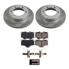 Front SEMI-COATED ROTOR KIT for Toyota image 1
