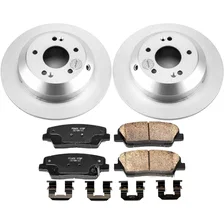 Rear Z17 COATED BRAKE KIT for Kia Sorento image 2