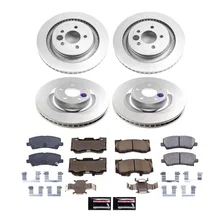 Front Z17 COATED BRAKE KIT for Ford Mustang image 2