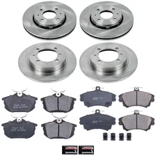 Front and Rear AUTOSPECIALTY BRAKE KIT for Volvo image 2