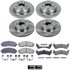 Front and Rear AUTOSPECIALTY BRAKE KIT for Ford Explorer Sport image 2