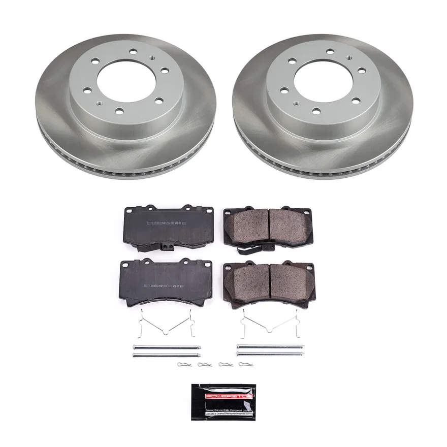 Front SEMI-COATED ROTOR KIT for Hummer