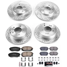 Front and Rear Z23 EVOLUTION BRAKE KIT for Kia Rondo image 2