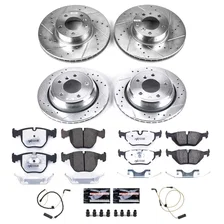 Front and Rear Z26 STREET BRAKE KIT for BMW 540i image 2