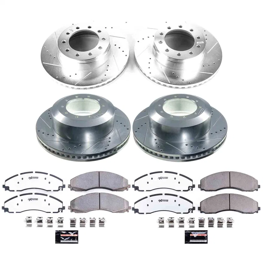 Front and Rear Z36 TRUCK/TOW BRAKE KIT for Ford